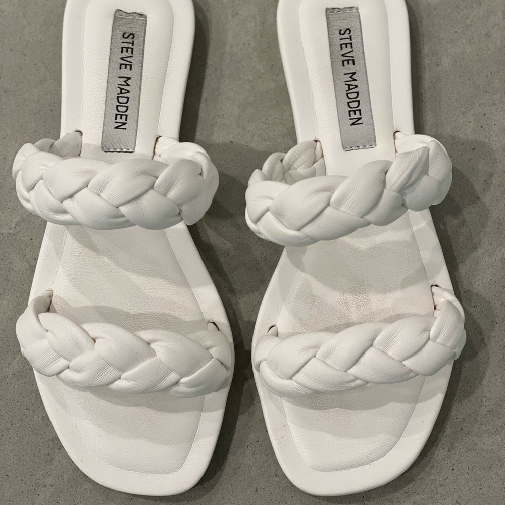 Steve Madden Women's Braided Slide Sandals (sz 6)